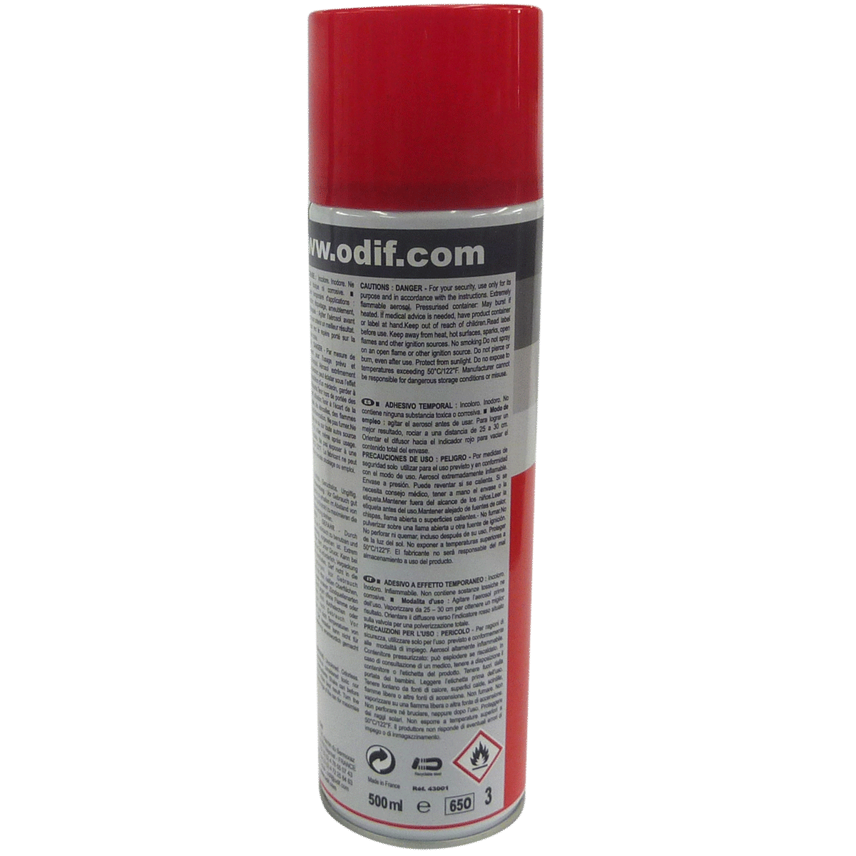 Adhesivo temporal en spray 505