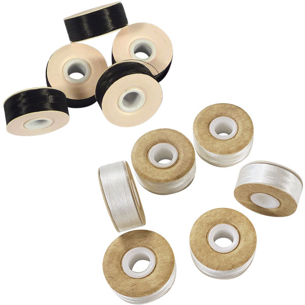 pre-wound bobbins threads for embroidery machines